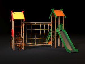playground 3D 模型