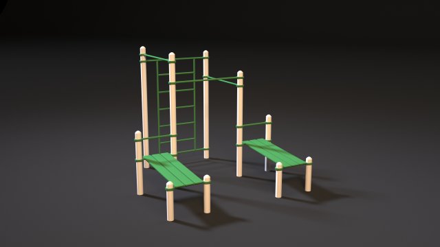 workout Modèle 3D .c4d .max .obj .3ds .fbx .stl .blend 