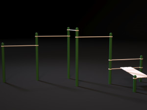workout 2 3D-Modell