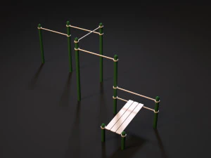 workout 2 3D Model