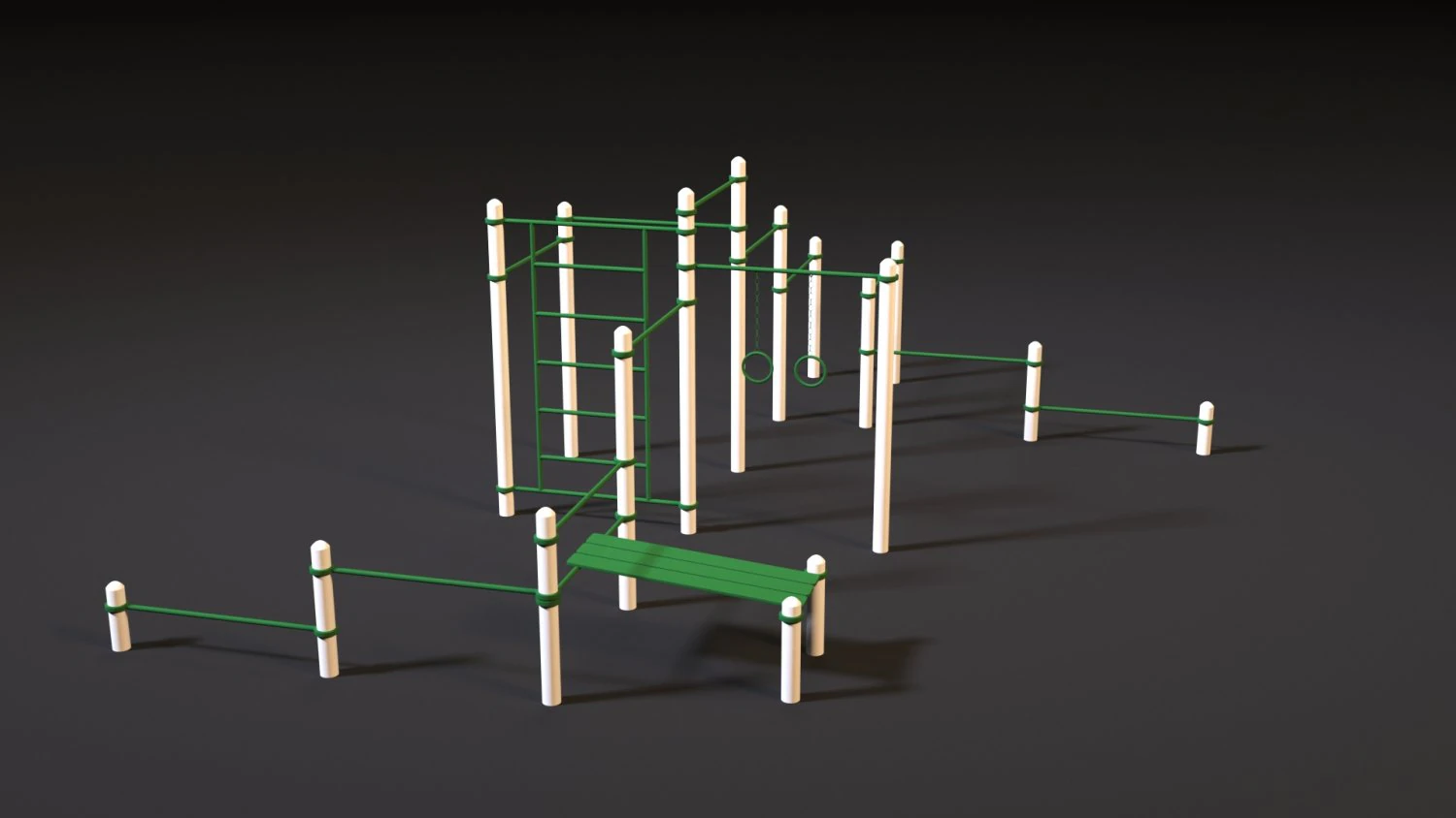 कसरत 5 3D मॉडल .c4d .max .obj .3ds .fbx .stl .blend 