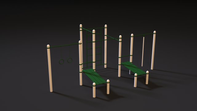 workout 6 3Dモデル .c4d .max .obj .3ds .fbx .stl .blend 