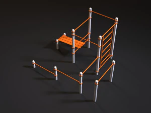 workout 8 3D Model