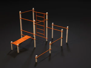 workout 8 3D Model