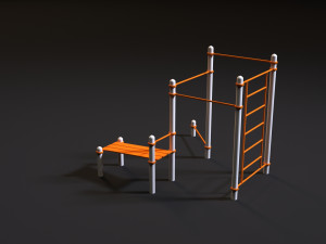 workout 9 3D Model