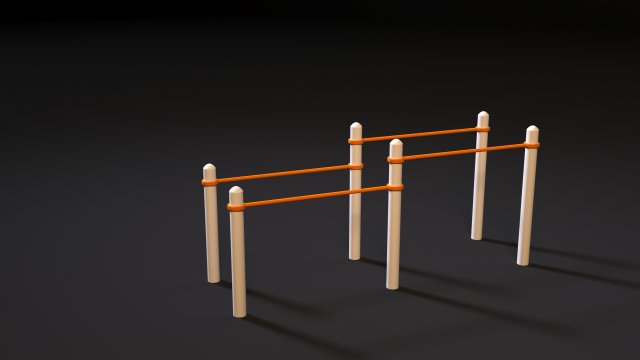 workout 16 Modello 3D .c4d .max .obj .3ds .fbx .stl .blend 