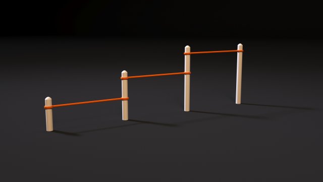 workout 18 3D Model .c4d .max .obj .3ds .fbx .stl .blend 