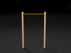 workout playground set 3D Model