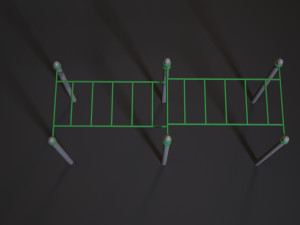workout playground set 3D 模型