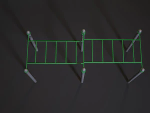workout playground set 3D Model