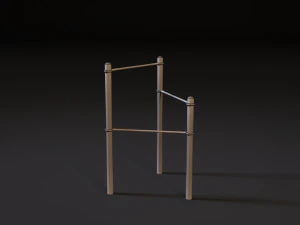 workout playground set 3D Model