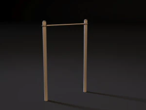 workout playground set 3D Model