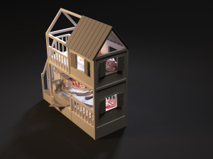 baby bed 1 Modèle 3D