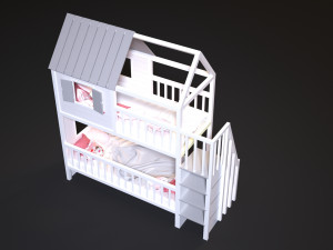 baby bed 1 Modèle 3D