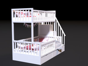baby bed 2 Modelo 3D