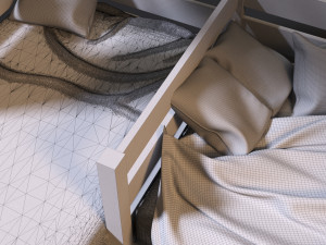 baby bed 3 Modelo 3D