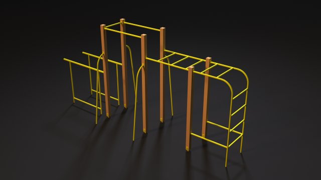 sports complex 1 3D Model .c4d .max .obj .3ds .fbx .stl .blend 