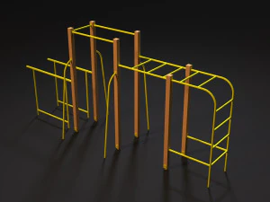 スポーツ複合施設 1 3Dモデル