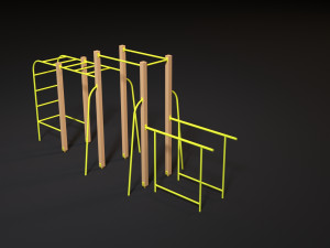 sports complex 1 3D Model