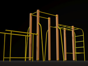 sports complex 1 3D Model