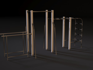 sports complex 1 3D Model