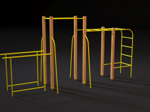sports complex 1 3D Model