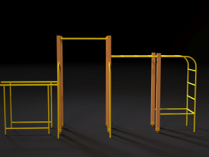 sports complex 1 3D Model