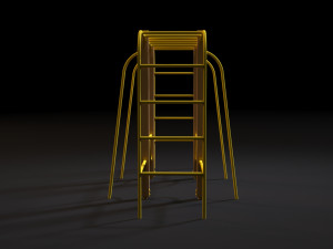 sports complex 2 3D Model