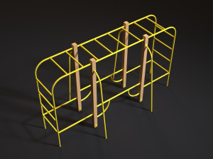 sports complex 2 3D Model