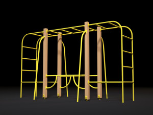 sports complex 2 3D Model