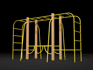 sports complex 2 3D Model