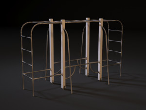 sports complex 2 3D Model
