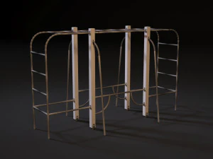 sports complex 2 3D Model
