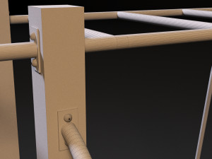 sports complex 2 3D Model