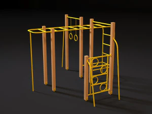 sports complex 3 3D Model