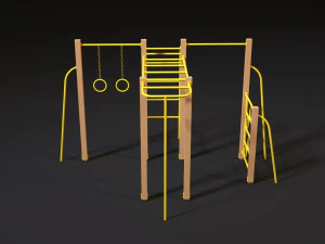 sports complex 3 3D Model