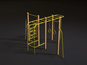 sports complex 3 3D Model