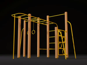 sports complex 3 3D Model