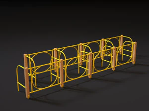 sports complex 4 3D Model