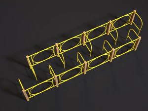 sports complex 4 3D Model