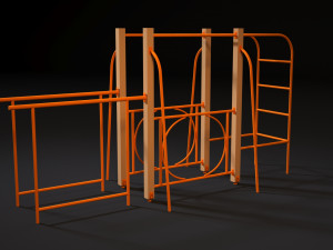 sports complex 5 3D Model