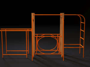 sports complex 5 3D 模型