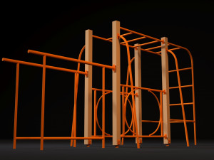 sports complex 5 3D 模型