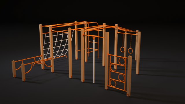 sports complex 8 Modelo 3D .c4d .max .obj .3ds .fbx .stl .blend 