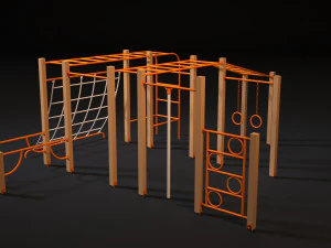 スポーツ複合施設8 3Dモデル