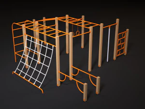 complesso sportivo 8 Modello 3D