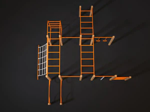 complesso sportivo 8 Modello 3D