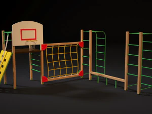 complexo esportivo 9 Modelo 3D