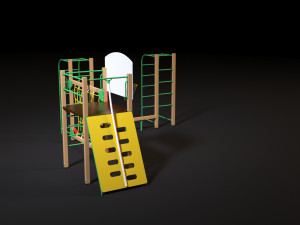 sports complex 9 3D Model