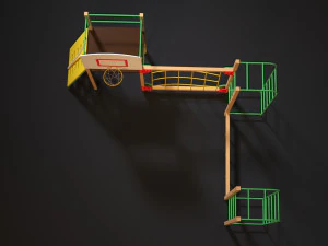 sports complex 9 3D Model